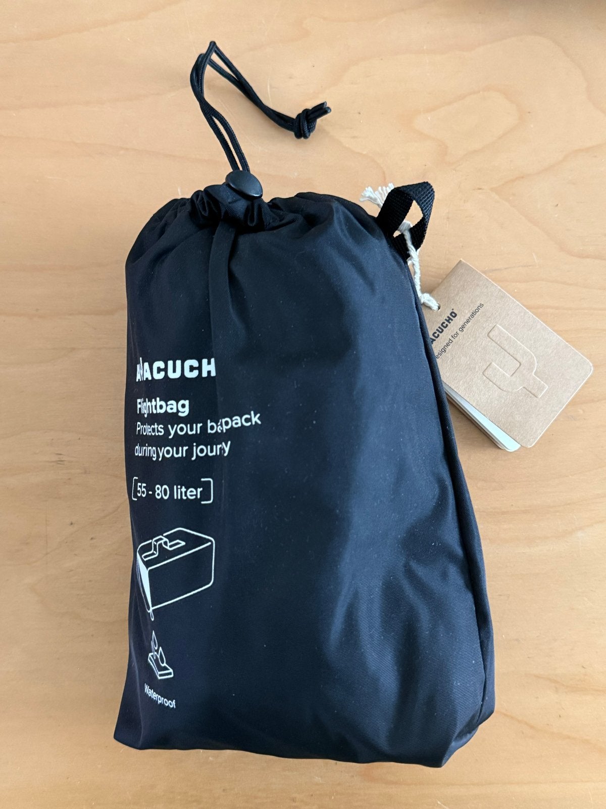 Ayacucha Flightbag - Beschermhoes voor rugzak (55-80 liter), Ophalen, Nieuw
