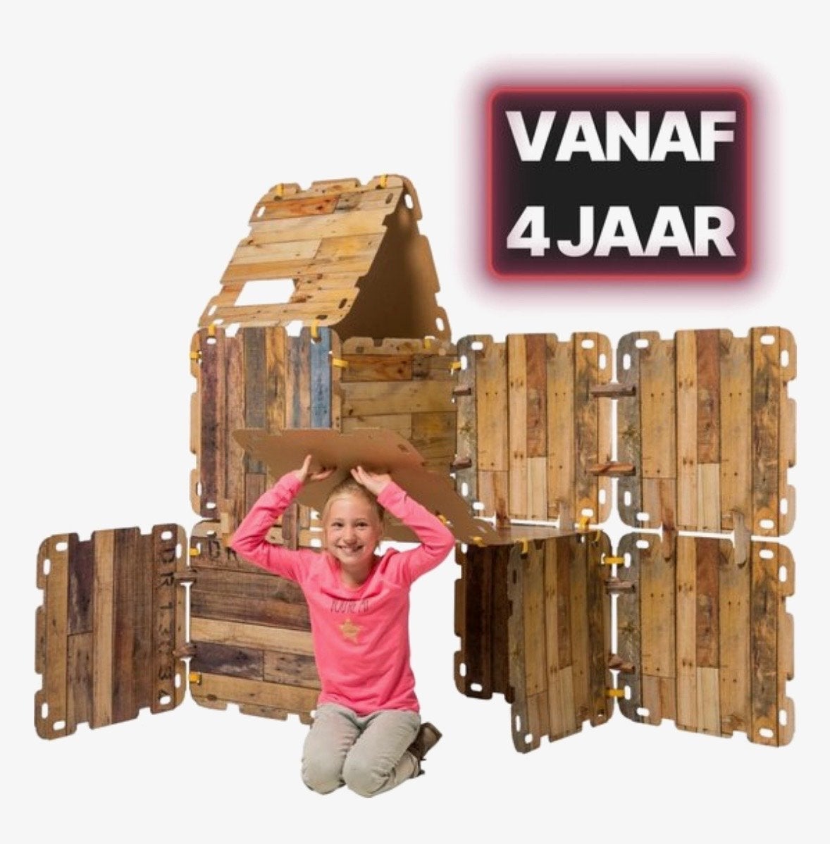 Fantasy Forts Speelhuisje - Grote Set, Ophalen, Zo goed als nieuw, Overige materialen