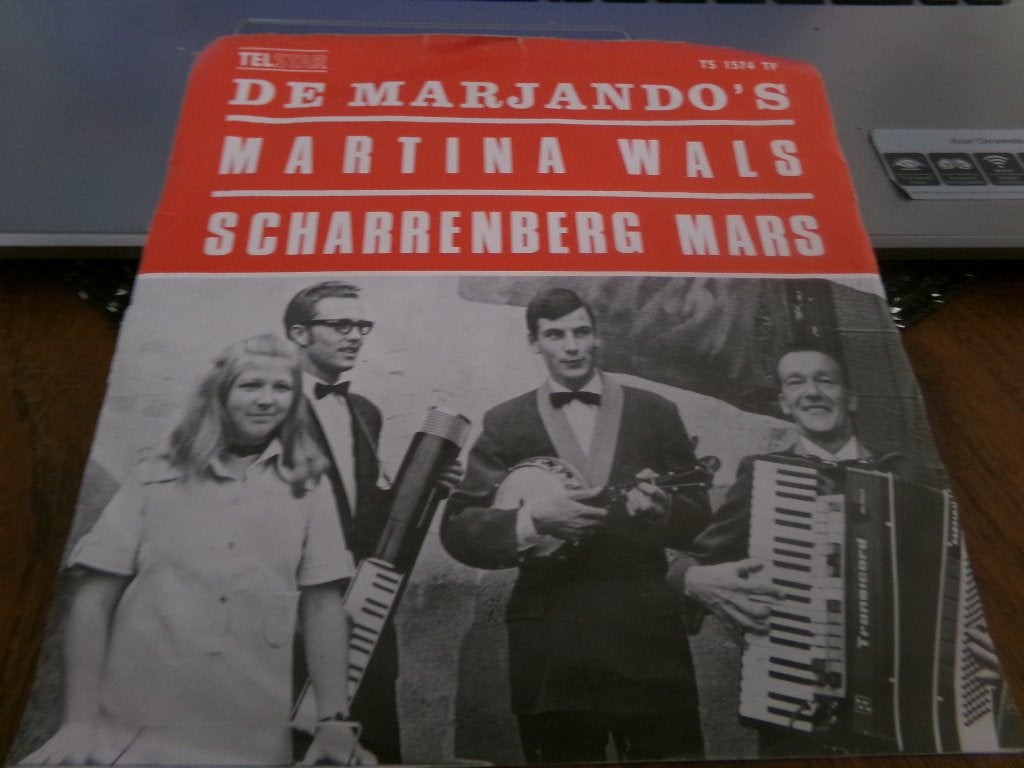 De Marjando's ‎– Martina Wals / Scharrenberg Mars - 1970, Ophalen of Verzenden, Gebruikt, Nederlandstalig