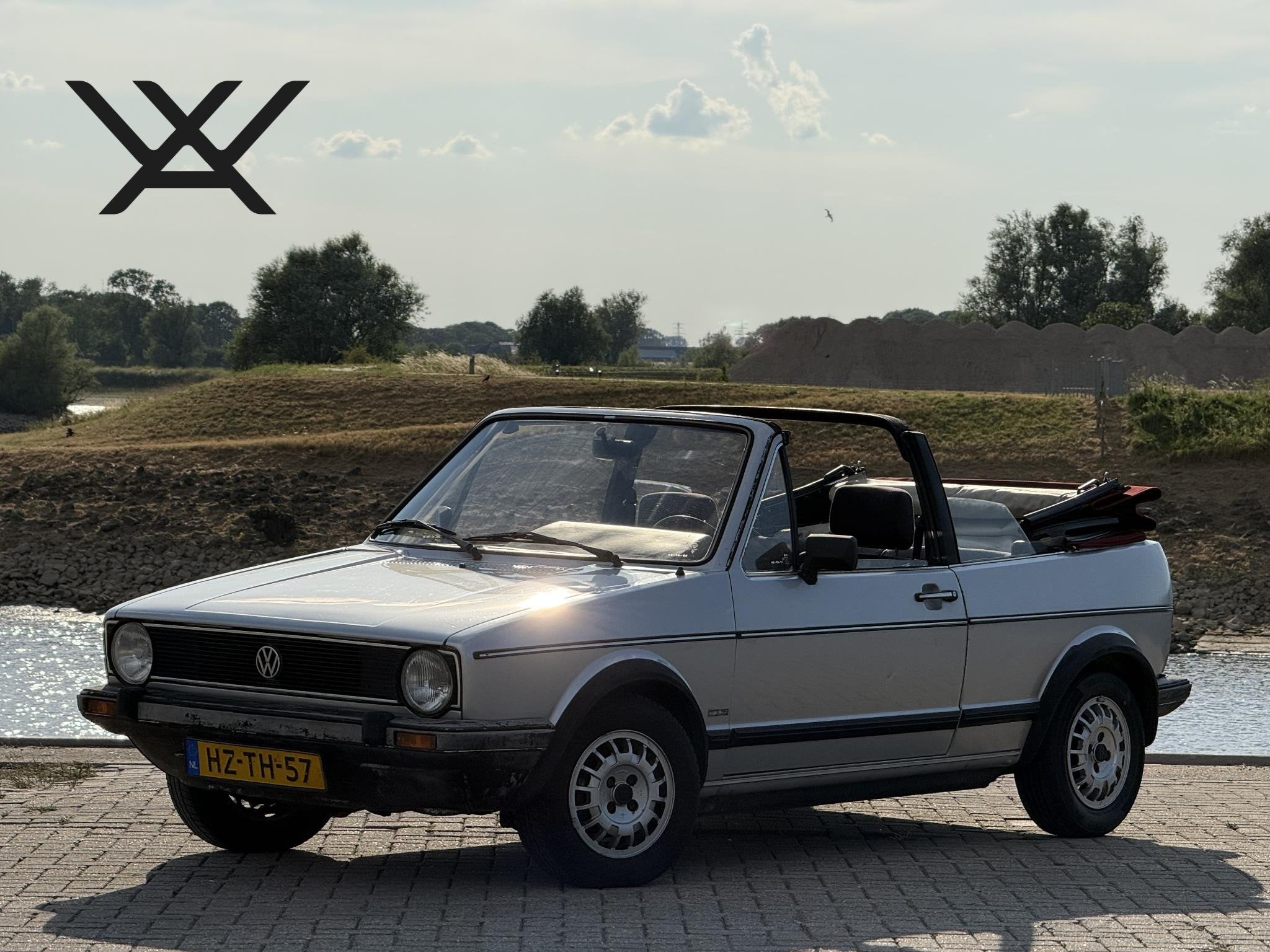 Volkswagen Golf Cabriolet 1.6 GLS, Auto's, Volkswagen, Voorwielaandrijving, Stof, Gebruikt, 4 cilinders