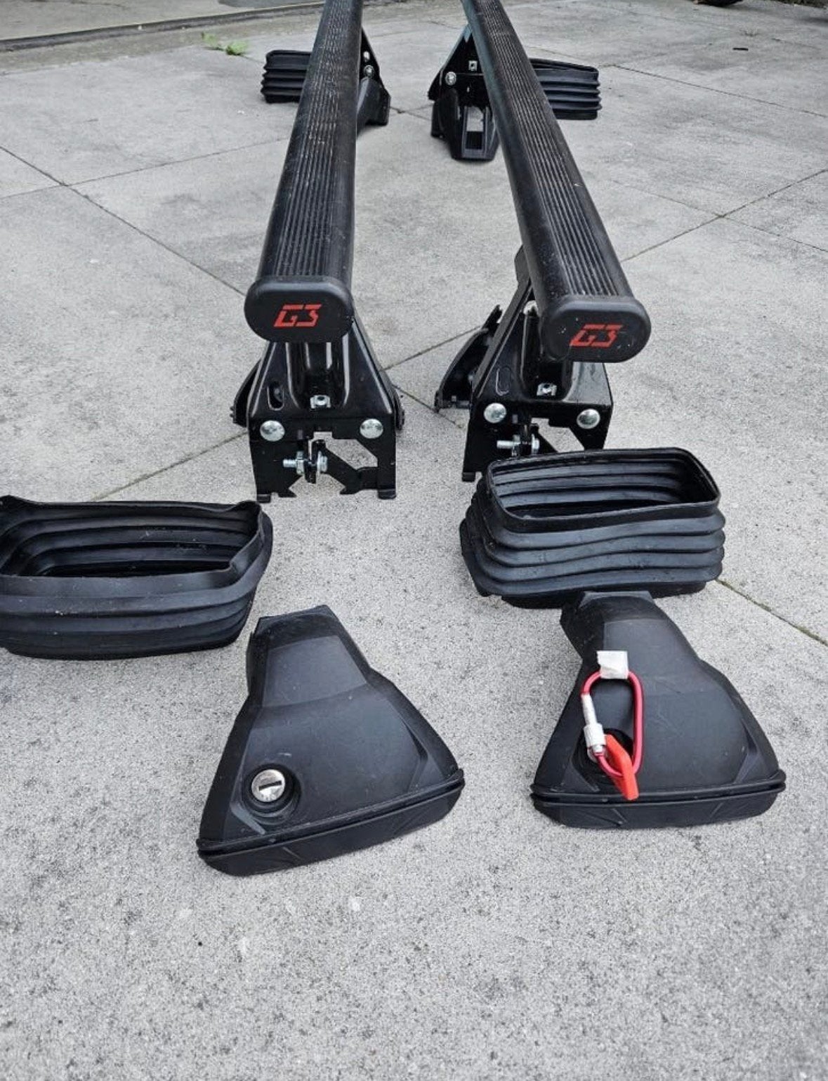 Dakdragers g3 opel astra j hatchback, Ophalen