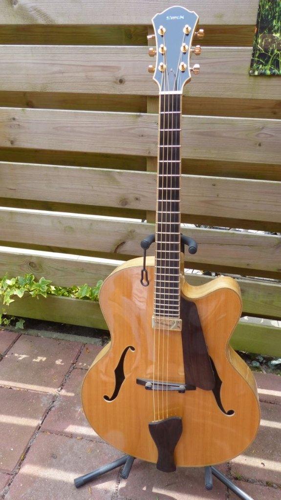 Archtop Jazzgitaar, Muziek en Instrumenten, Ophalen, Zo goed als nieuw, Western- of Steelstringgitaar, Met (piezo-)element