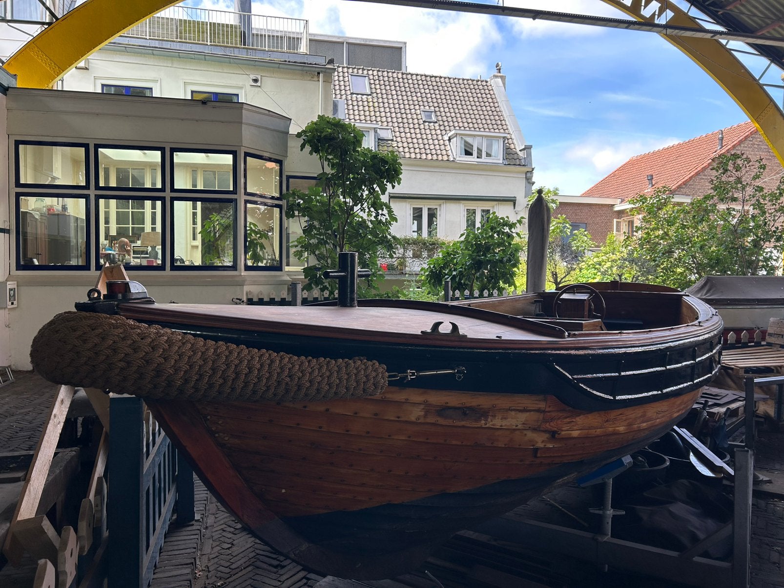 Historische loodsjol, Binnenboordmotor, 42 pk, Diesel, 55 cm