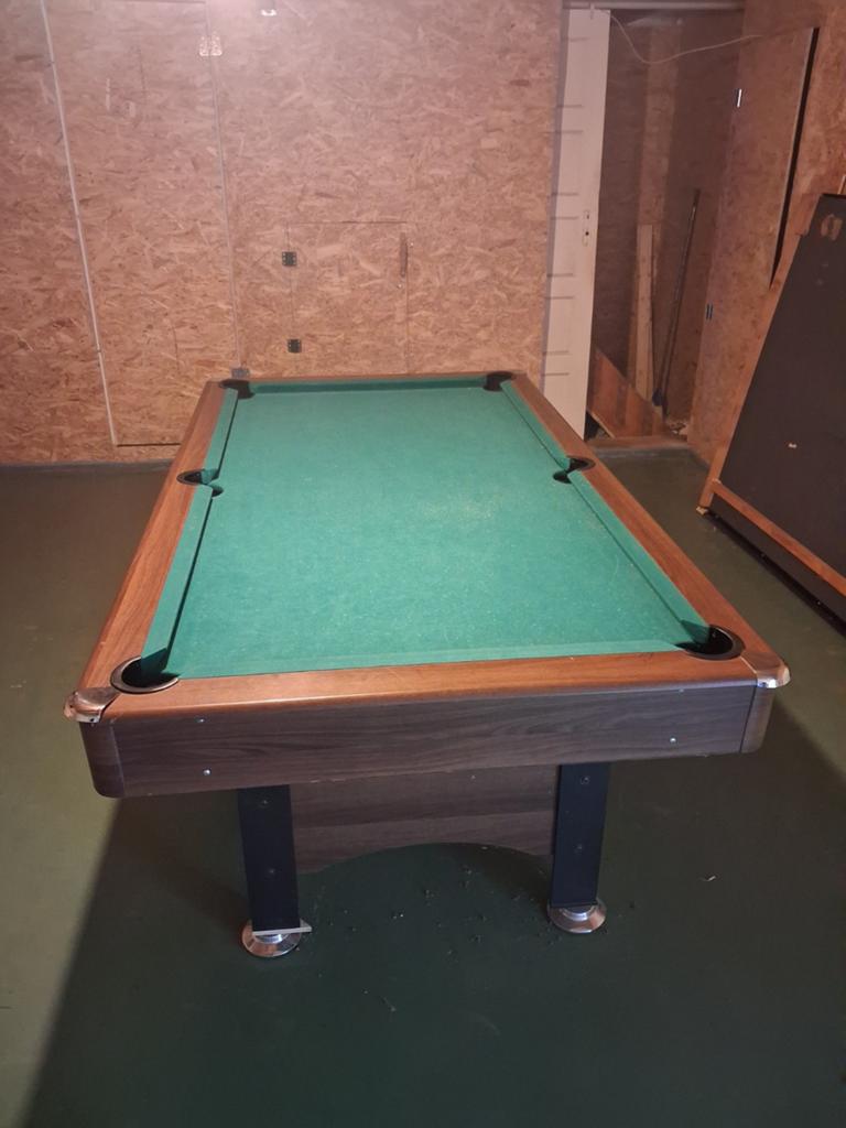 Pooltafel, Sport en Fitness, Biljarten en Poolen, Ophalen, Gebruikt, Keu of Ballen