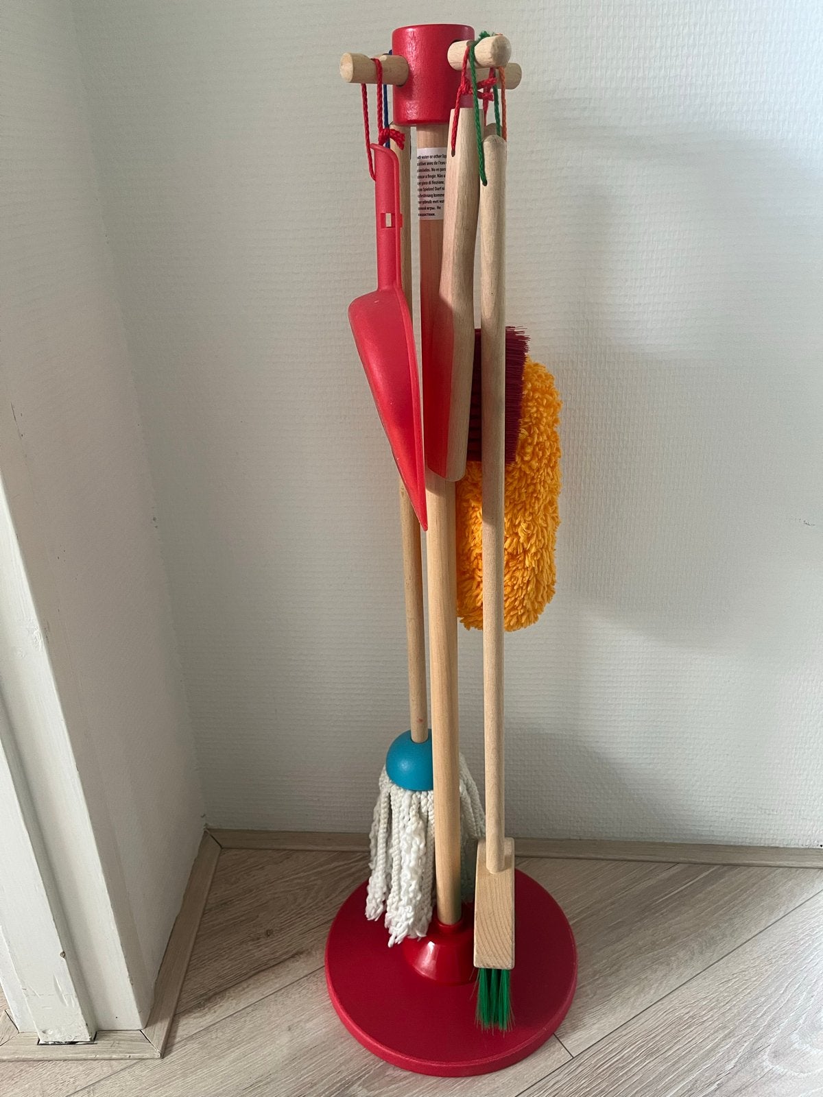 Houten speelgoed schoonmaakset voor kinderen, Kinderen en Baby's, Ophalen, Zo goed als nieuw, Jongen of Meisje