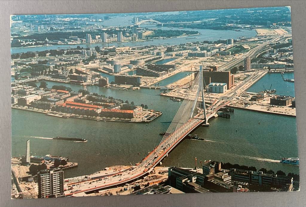 Panorama Rotterdam Erasmusbrug 1996, Verzamelen, Verzenden, 1980 tot heden, Ongelopen, Zuid-Holland