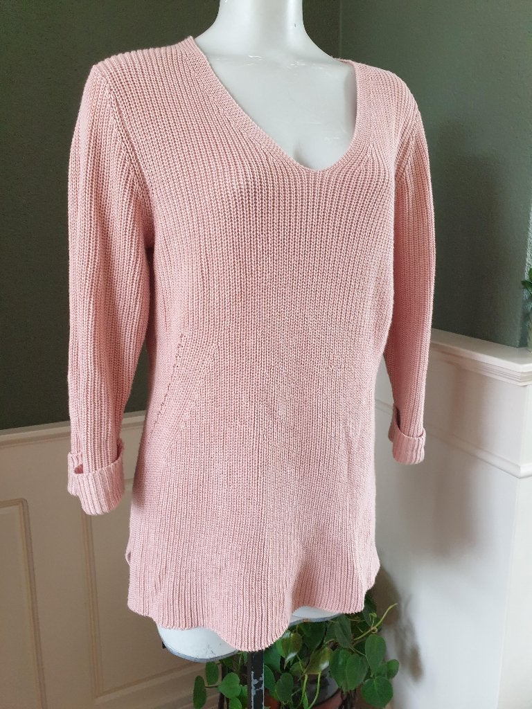 Fransa heerlijk warme oud roze trui XS 34, Fransa, Ophalen of Verzenden, Zo goed als nieuw, Roze