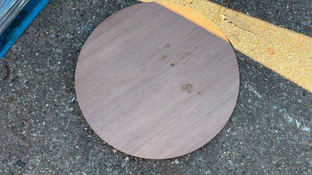 5 ronde tafelbladen 70 cm diameter, Ophalen, Gebruikt, 50 tot 100 cm, Rond