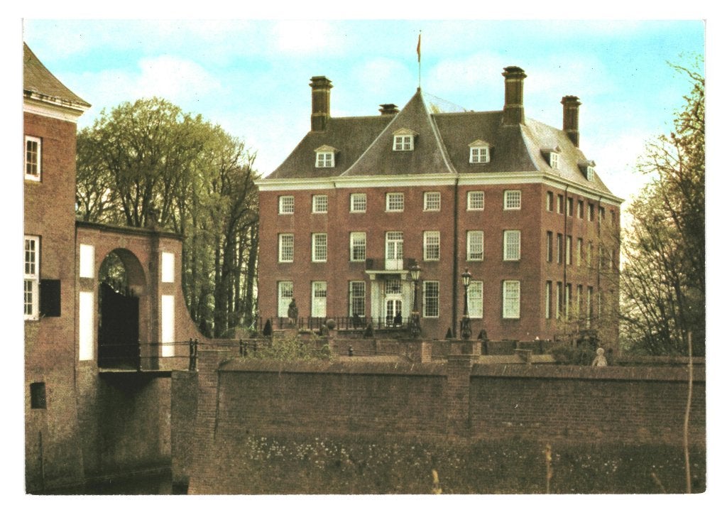 40848 Kasteel Amerongen 388 Ur nette oude kaart Onbeschreven, Ophalen of Verzenden, 1980 tot heden, Ongelopen, Utrecht