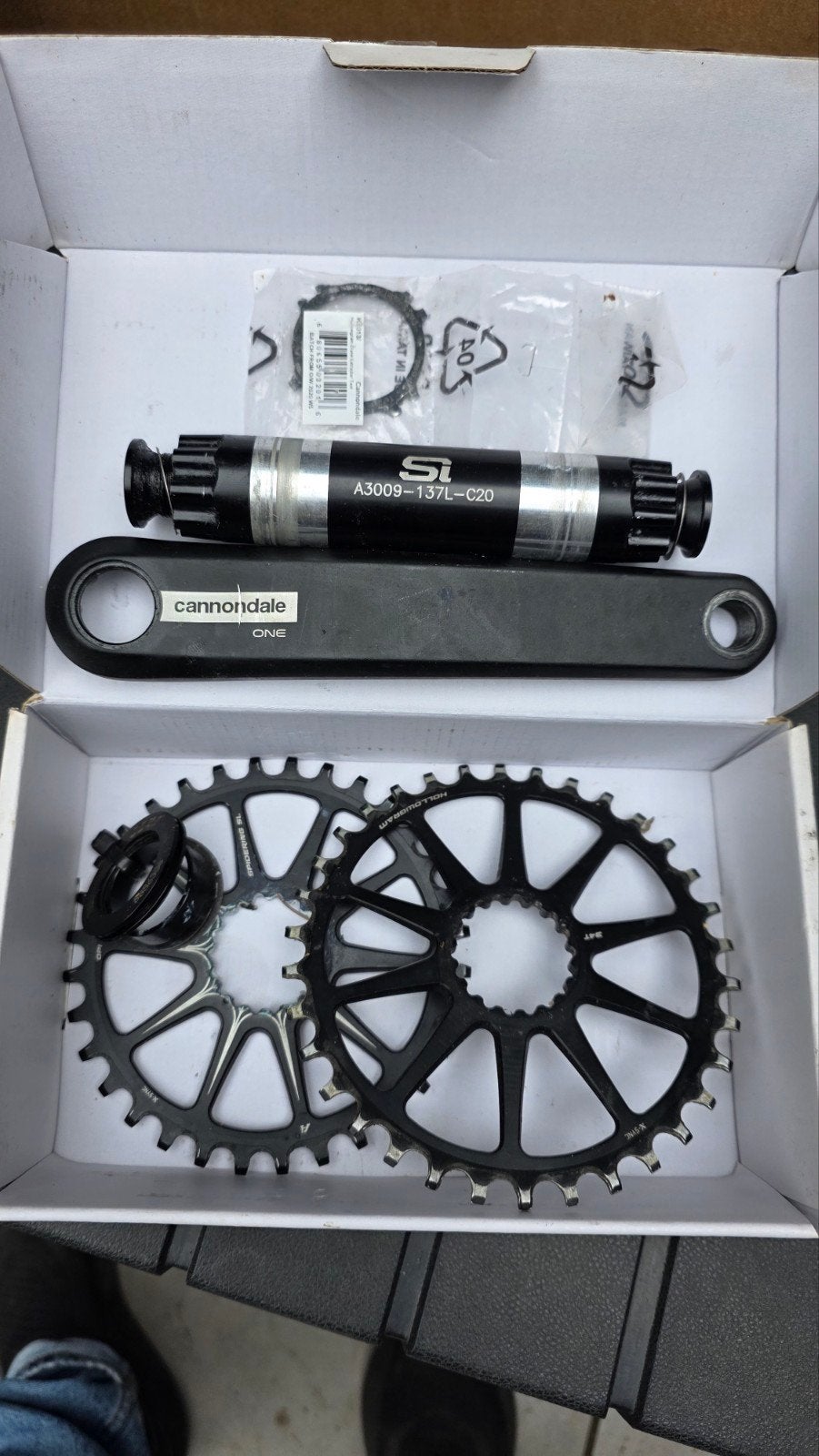 Gebruikte Cannondale Scalpel cranck onderdelen, Crankstel of Pedalen, Gebruikt, Ophalen of Verzenden, Cannondale