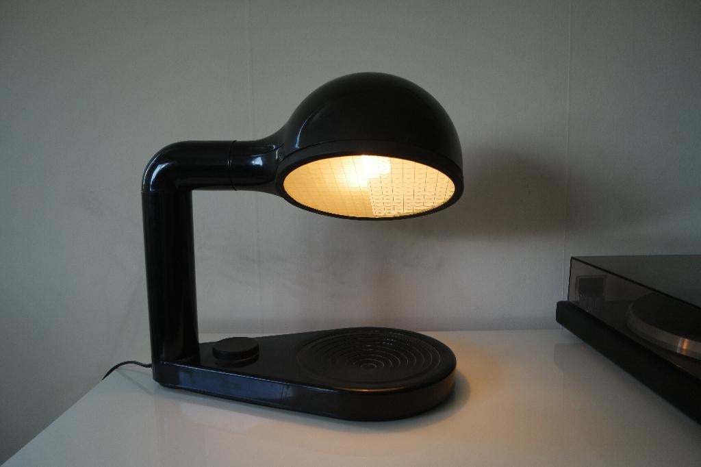 Tafel lamp, Ophalen, Pop Art en industriële stijl., Zo goed als nieuw, Glas