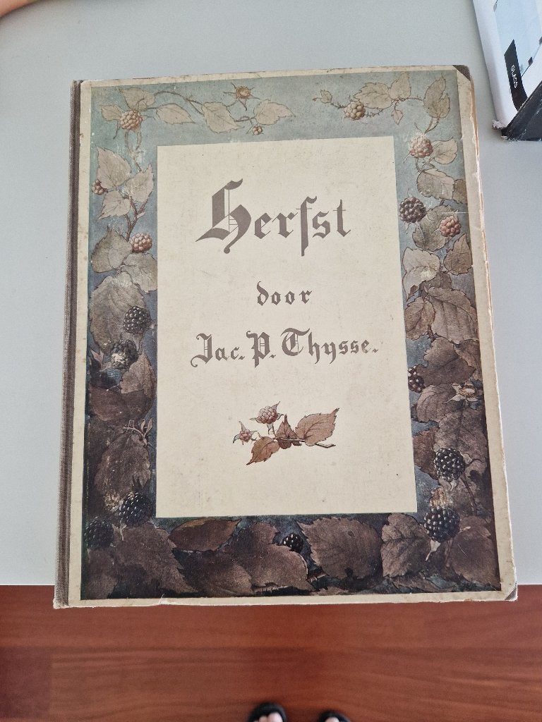 Plakboek Herfst 1908 Jac. P. Thijsse, Boeken, Ophalen, Gelezen, Jac. P. Thijsse, Plaatjesalbum