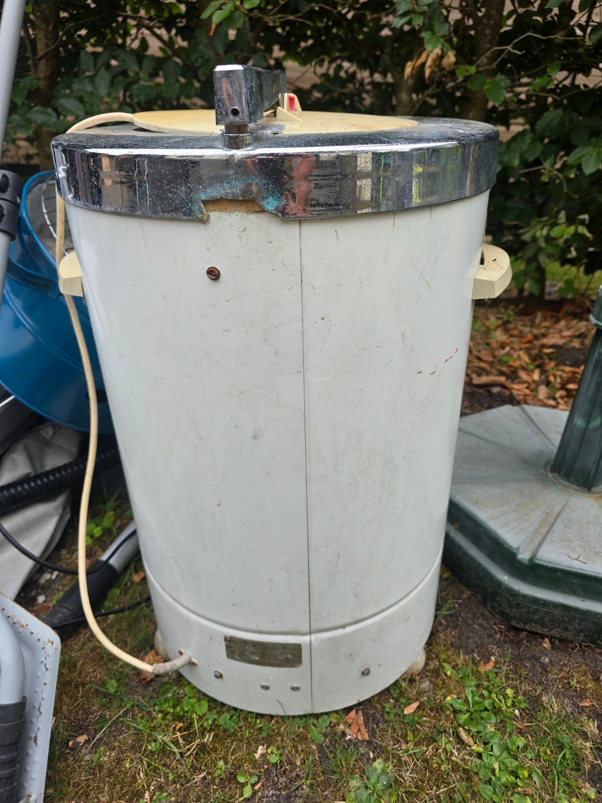 Vintage wasmachine/centrifuge - decoratie/onderdelen, Witgoed en Apparatuur, Minder dan 4 kg, Bovenlader, Ophalen of Verzenden