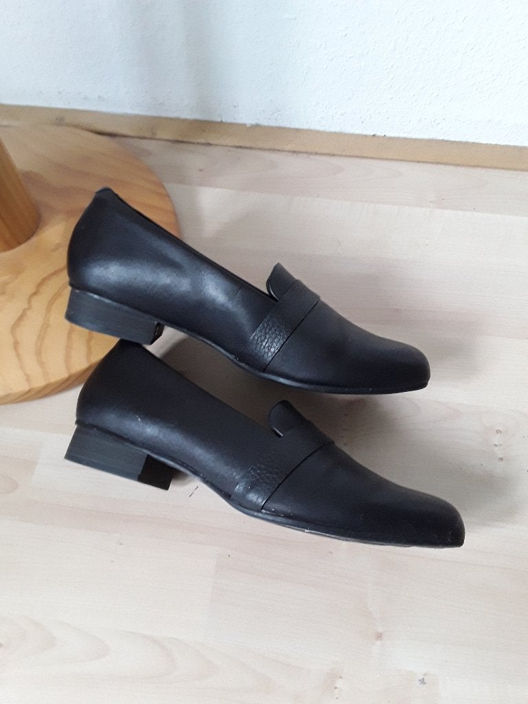 Instapper Clarks mt 41 zwart, Verzenden, Zo goed als nieuw, Clarks, Instappers