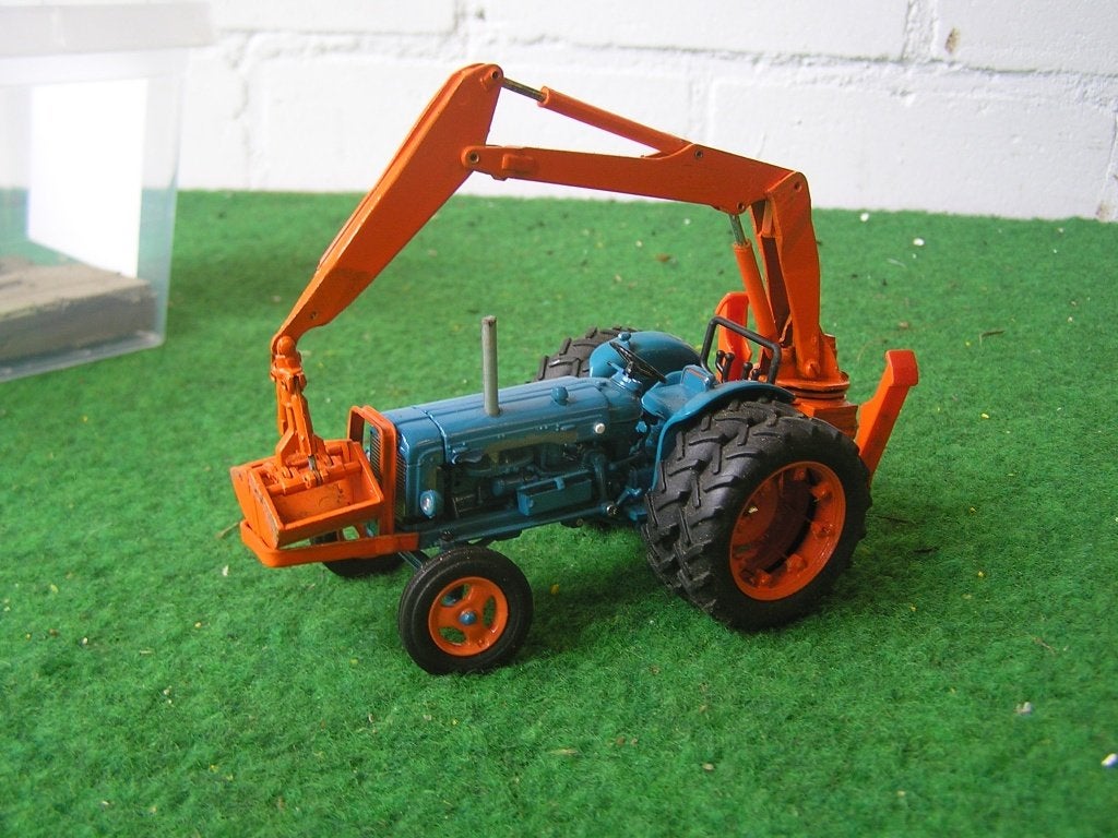 ford major met atlas kraan, Ophalen of Verzenden, Gebruikt, Tractor of Landbouw, Universal Hobbies