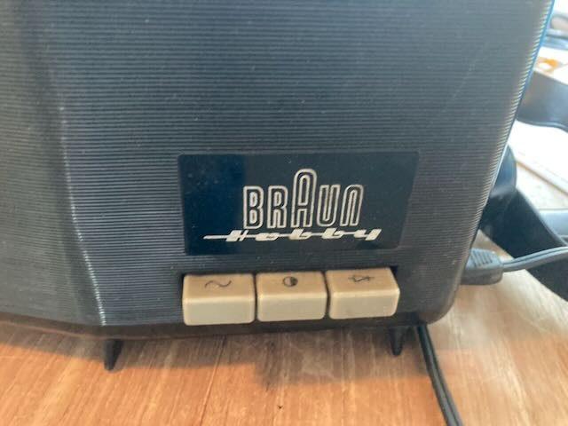Vintage Braun Hobby Flitser met accupak, Audio, Tv en Foto, Fotografie | Flitsers, Ophalen of Verzenden, Gebruikt, Overige merken