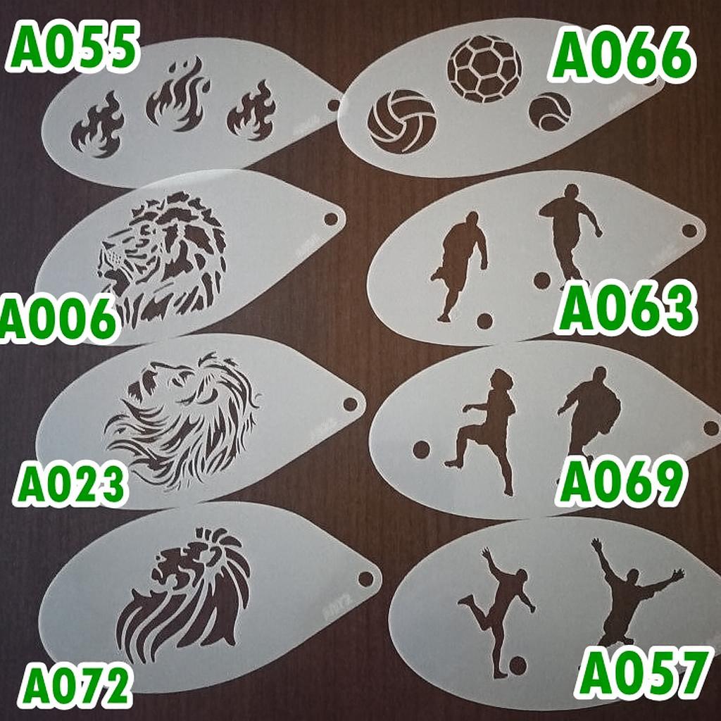 schmink sjabloon voetbal leeuw 1,29 pst  uit nederland, Ophalen of Verzenden, Nieuw, Schmink, Overige