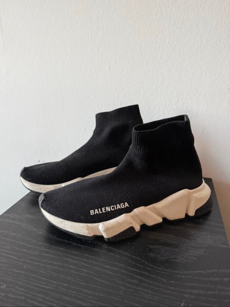 Balenciaga speed trainer socks maat 36, Kleding | Heren, Schoenen, Ophalen of Verzenden, Zo goed als nieuw, Zwart