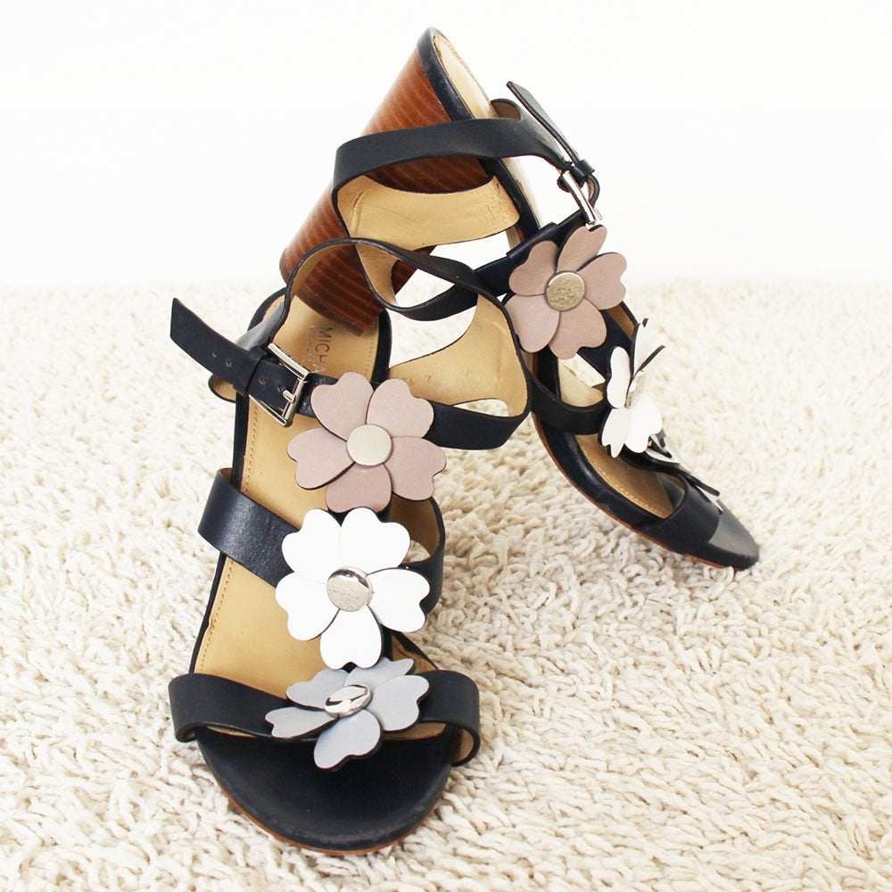 Zeer Mooie Leren Michael Kors Sandalen s25 (Maat 40) € 70,-, Kleding | Dames, Zo goed als nieuw, Overige kleuren, Michael Kors