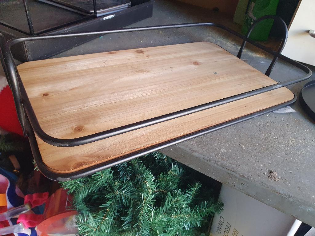 groot dienblad 30x50cm, Ophalen of Verzenden, Nieuw, Rechthoekig, Hout