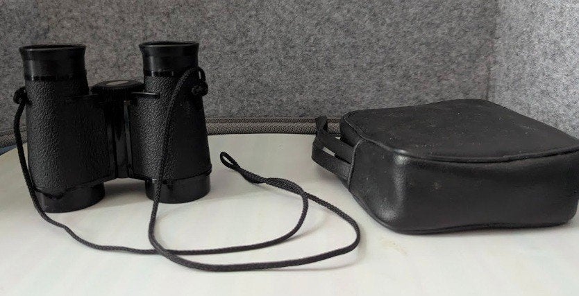 toneel kijker met zwarte etui, Gebruikt, Minder dan 8x, Overige typen, Ophalen of Verzenden