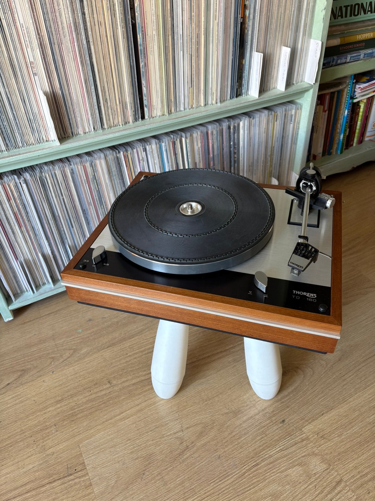 Thorens Td 160 in nieuwstaat ( 475 ,- euro ), Ophalen of Verzenden, Gebruikt, Platenspeler, Thorens