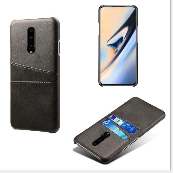 Back Cover + Screenprotector voor OnePlus 7 Pro _ Zwart, Verzenden, Nieuw, Hoesje of Tasje
