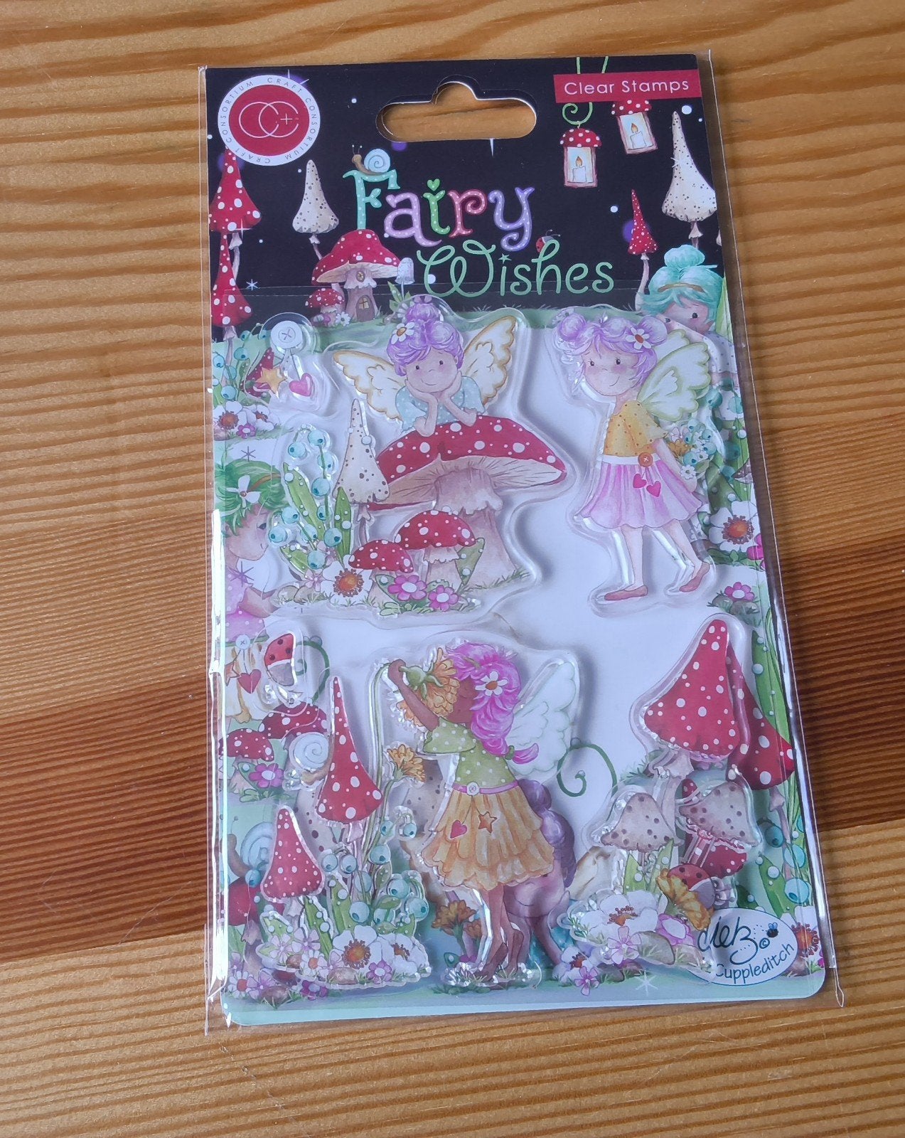 Fairy Wishes Clear Stamps - Nieuw, Hobby en Vrije tijd, Stempelen, Ophalen of Verzenden
