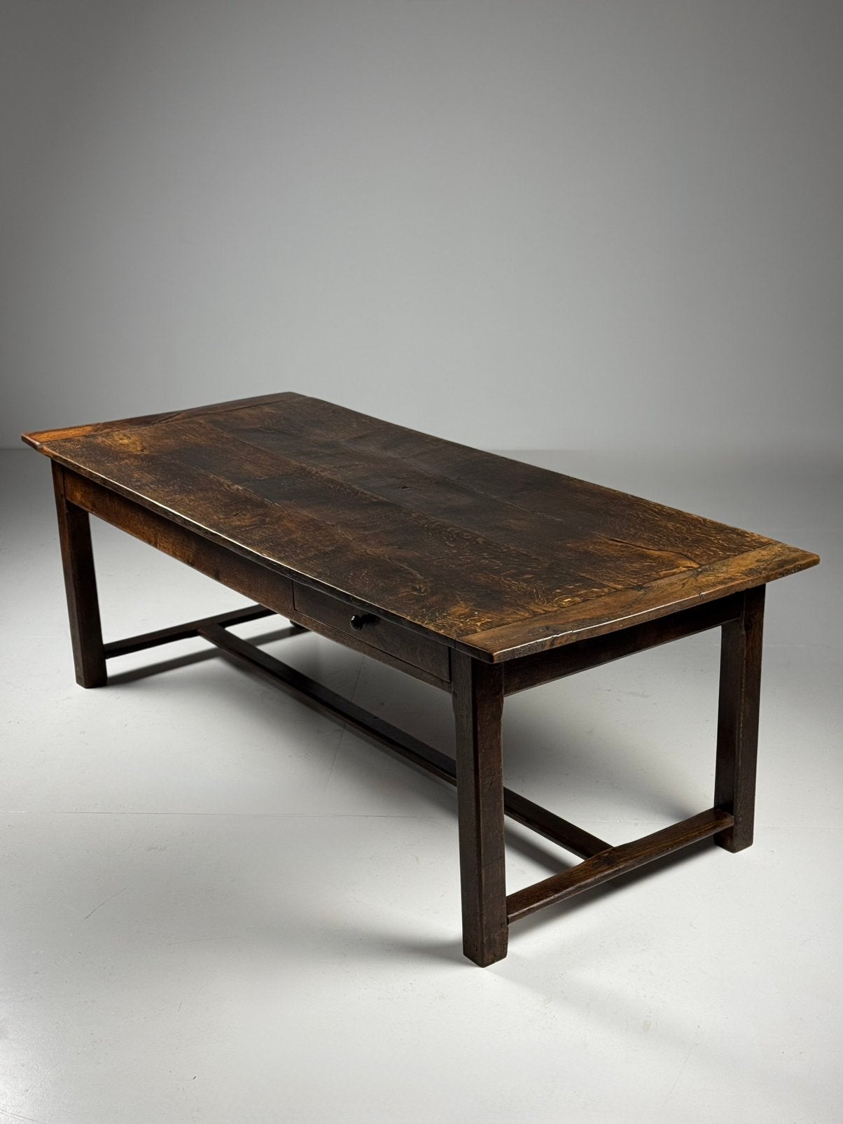 Franse eettafel antiek 223cm