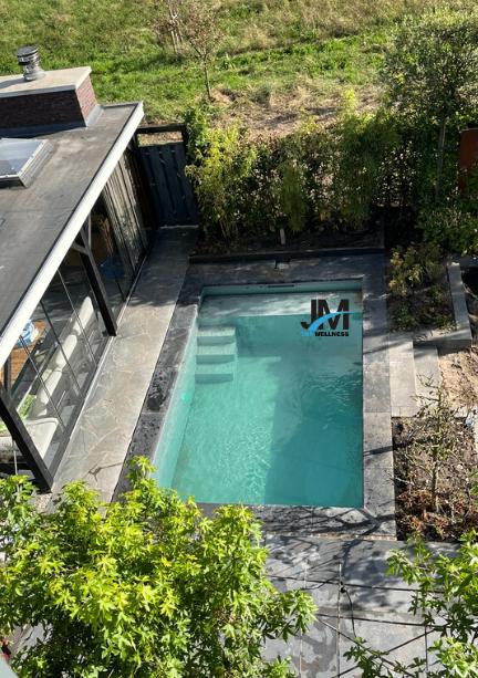 Zwembad HDPE 9 x 3,5 x 1,5 m HDPE Compleet ACTIE!!, Tuin en Terras, Ophalen of Verzenden, Nieuw, Overige typen