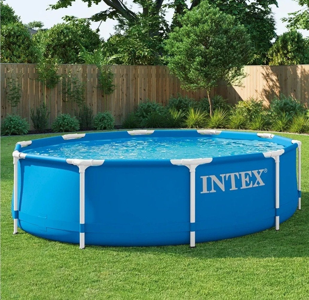 Intex Zwembad Ø305x76cm met Zandfilterpompp, Ophalen, Gebruikt