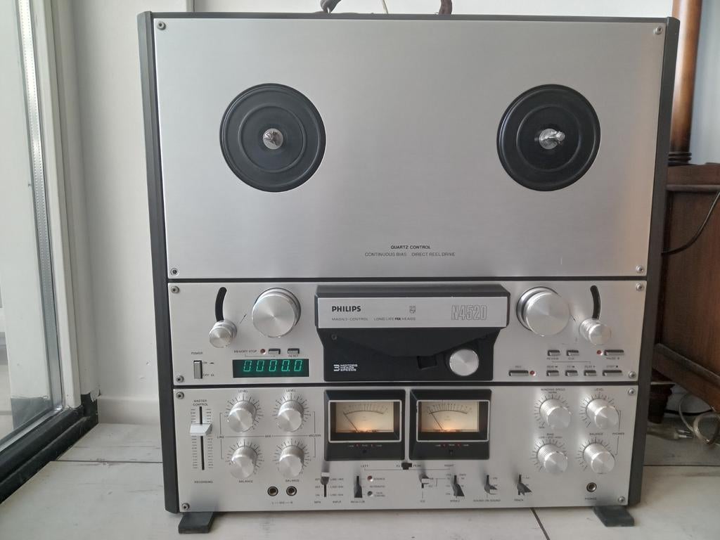 De legendarische Philips N4520 in zeer goede staat!!!!, Audio, Tv en Foto, Bandrecorders, Ophalen