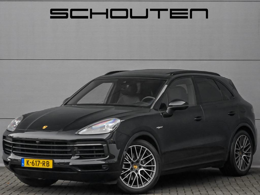 Porsche Cayenne 3.0 E-Hybrid Pano Camera 360 Sport Chrono, 14 kWh, 2995 cc, Automatische klimaatregeling, Zwart