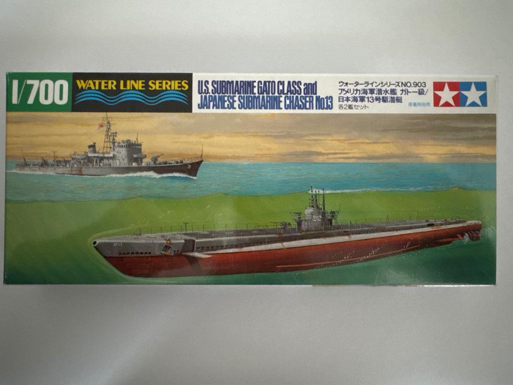 Tamiya 1/700 US Gato Class 31903, Hobby en Vrije tijd, Modelbouw | Boten en Schepen, Ophalen of Verzenden, Nieuw, 1:200 of kleiner