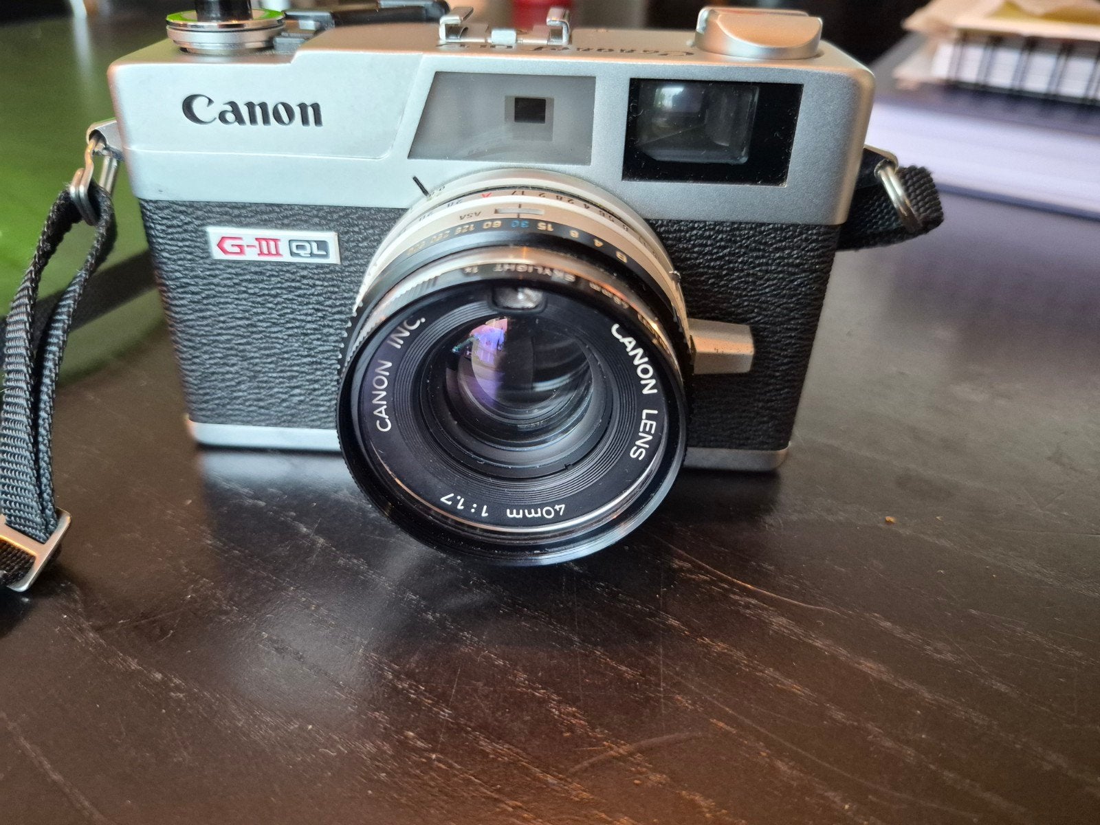 Canon Canonet QL17 G-III Compact Camera, Ophalen of Verzenden, Gebruikt, Compact, Canon