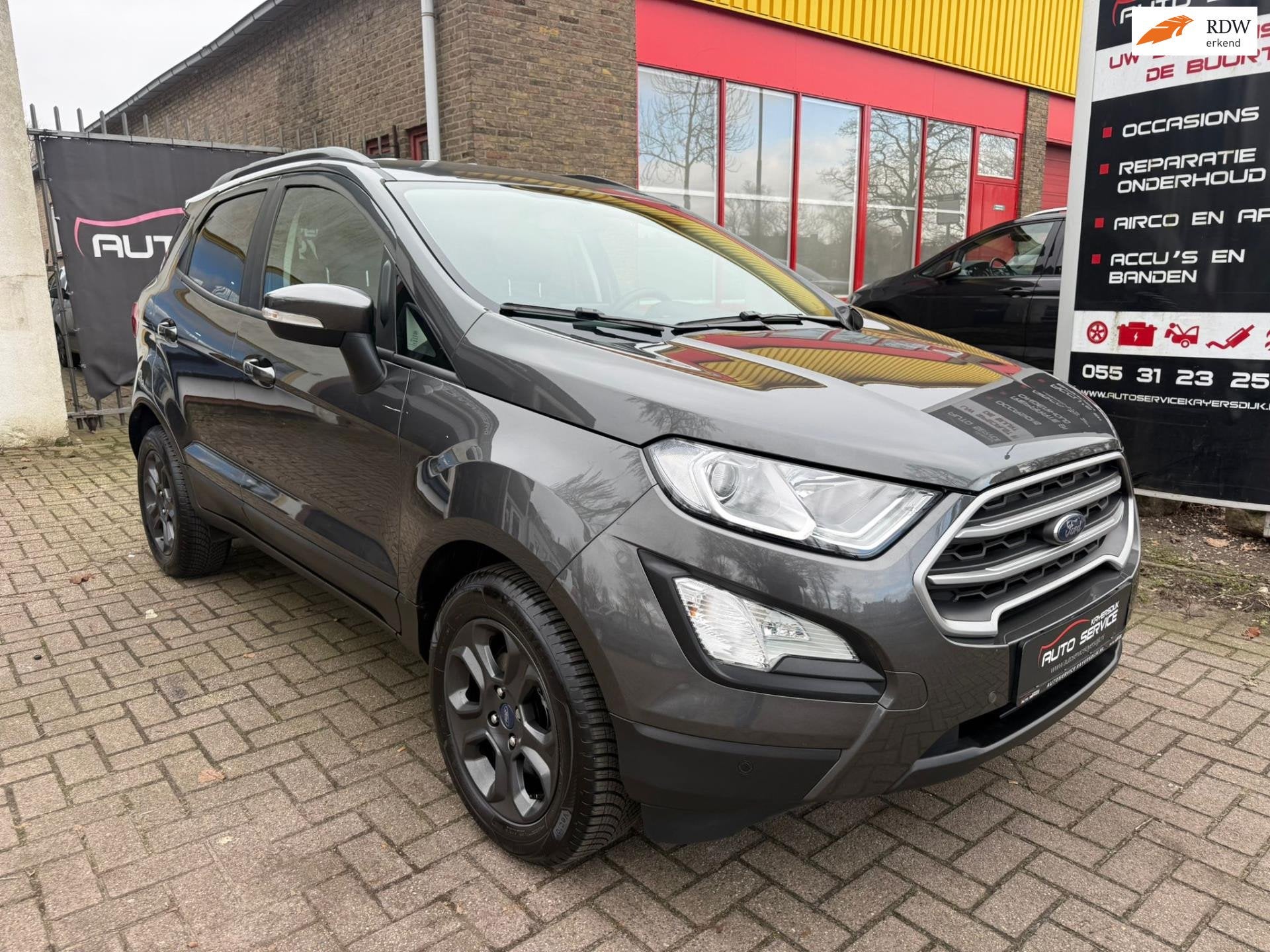 Ford EcoSport 1.0 EcoBoost Cool&Connect Lmv|Airco|Apk|Beurt|, Auto's, Voorwielaandrijving, Stof, Gebruikt, Ecosport