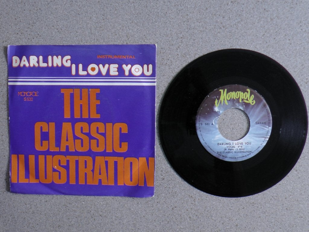 The Classic Illustration - Darling I love you VINYL SINGLE, Gebruikt, 7 inch, Pop, Fotohoes