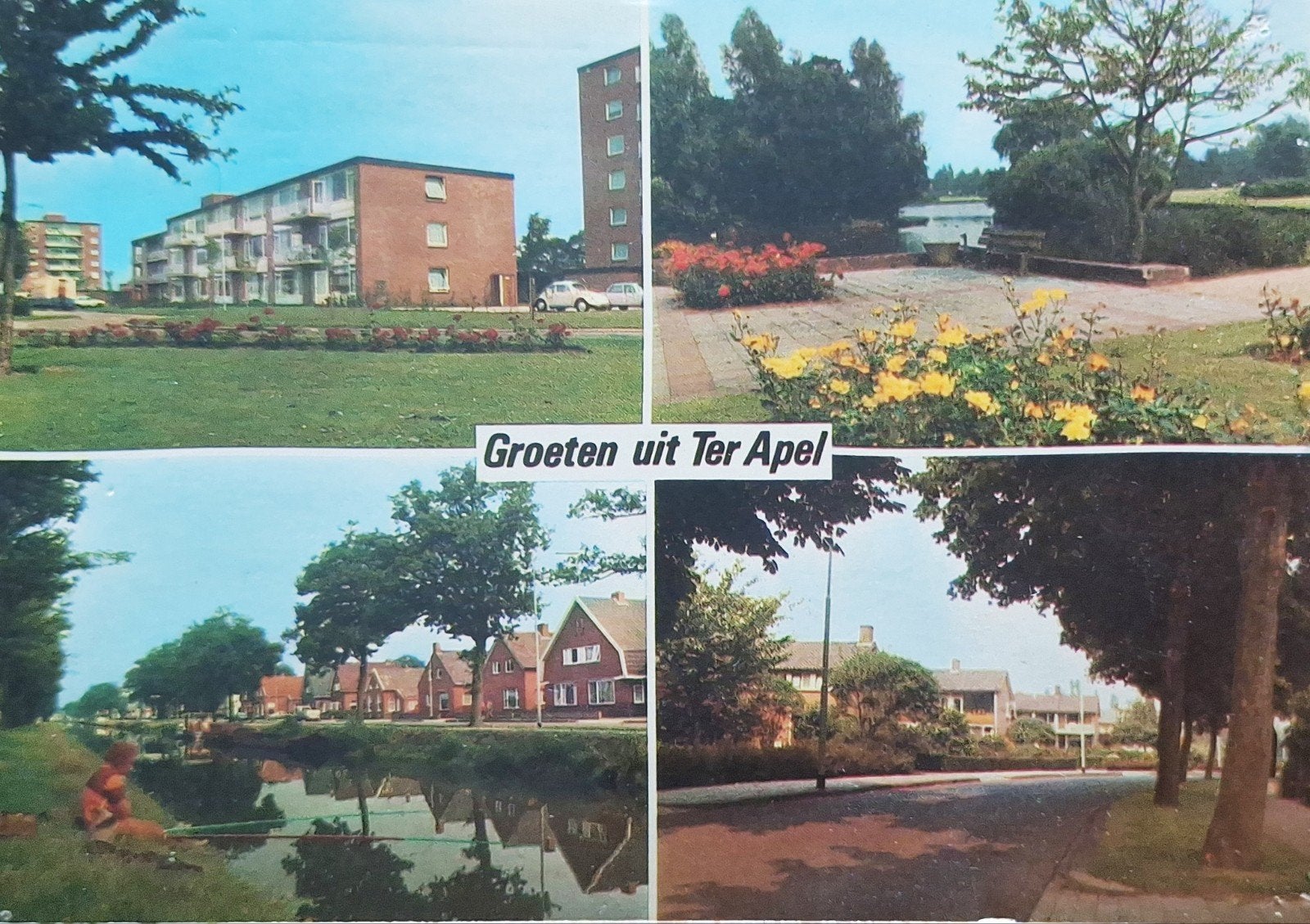 Ter Apel - 1973, Ophalen of Verzenden, 1960 tot 1980, Gelopen, Groningen