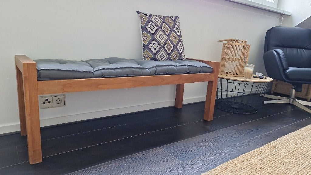 Halbankje 127 x 40 cm, Ophalen, Minder dan 50 cm, Gebruikt, 125 cm of meer