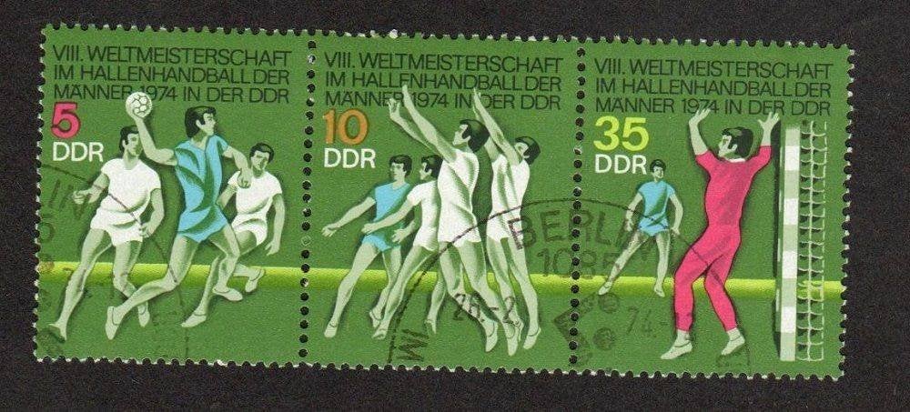 DDR 1974, Michel 1928-1930, gestempeld., Verzenden, DDR, Gestempeld