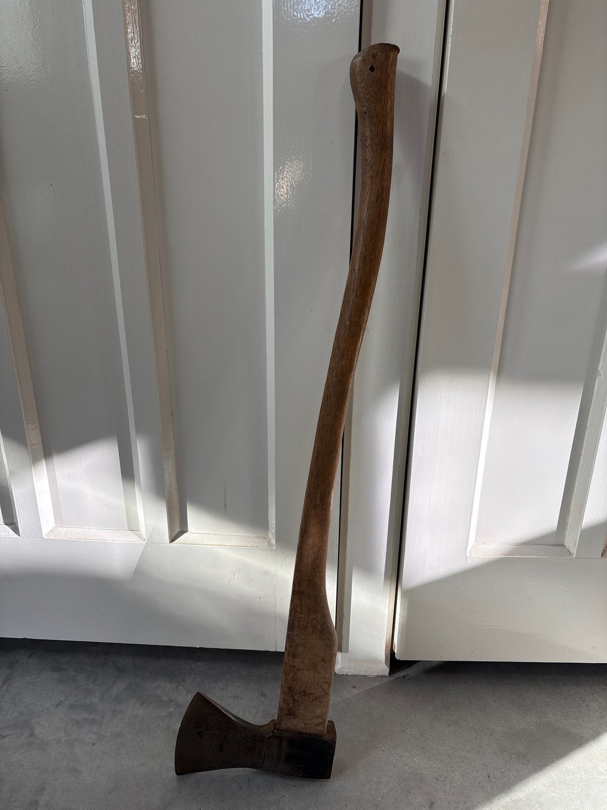 Hakbijl met houten steel - 600 gram , 90 cm, Ophalen, Gebruikt, Overige typen