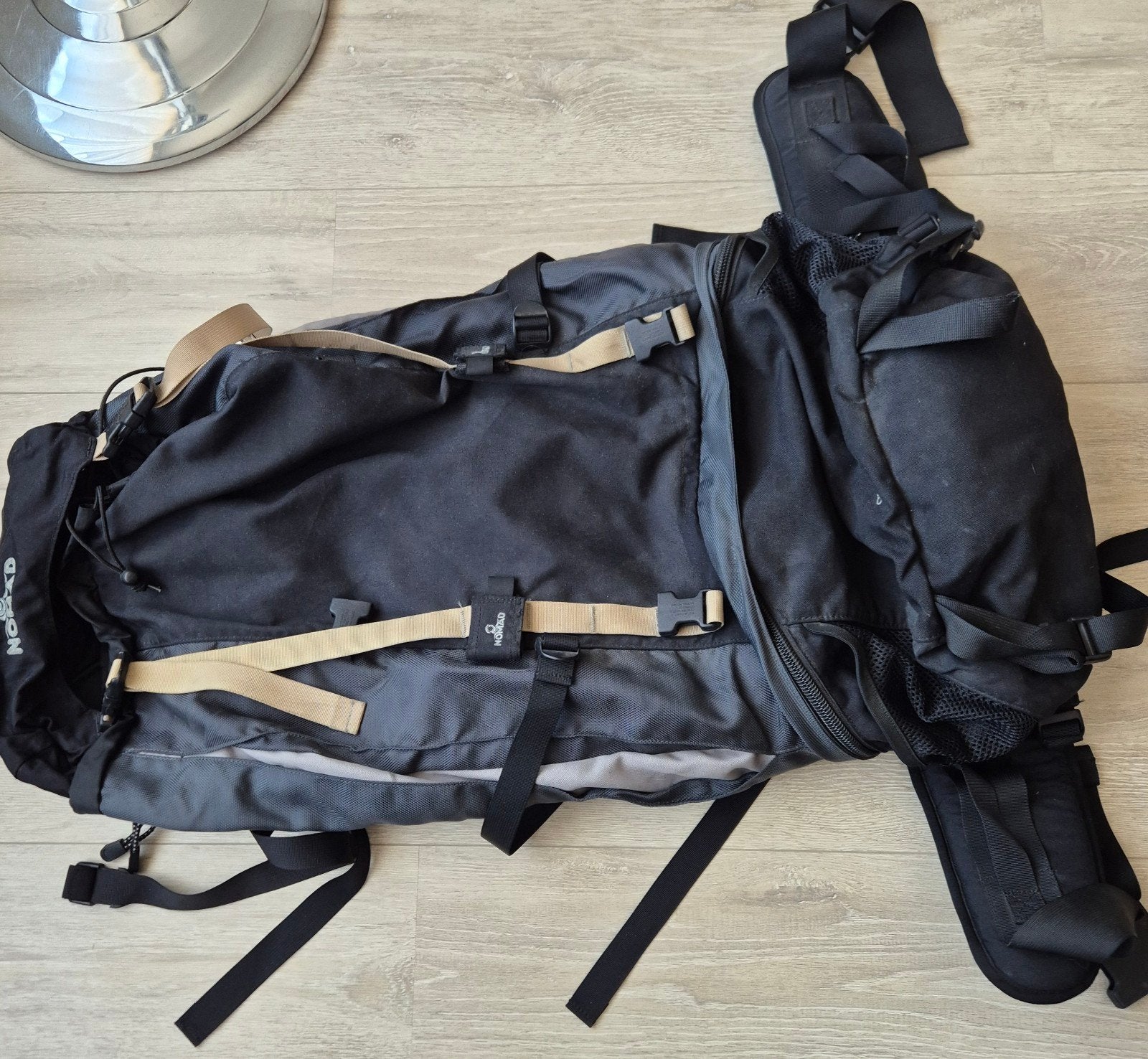 Nomad backpack onyx 85, 30 cm of meer, Gebruikt, Zwart, Ophalen of Verzenden