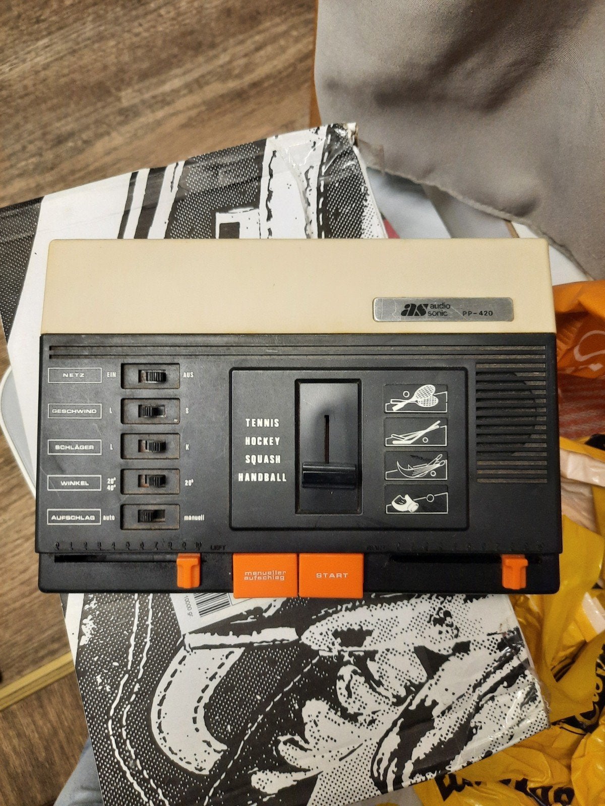 Oude spelcomputer - Audio Sonic PP-420 (adapter ontbreekt), Spelcomputers en Games, Ophalen of Verzenden, Overige merken, Gebruikt