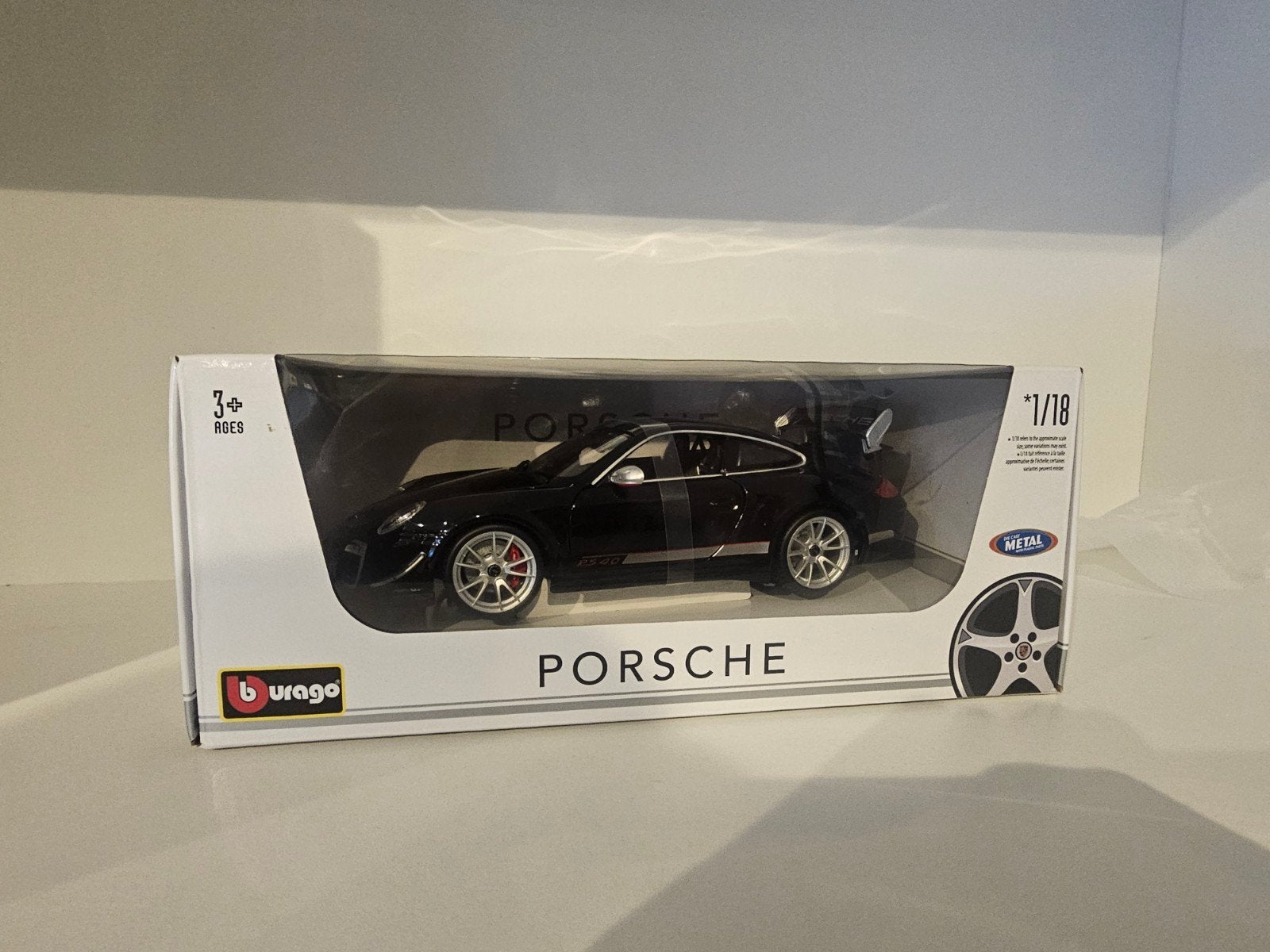 Bburago Porsche 911 GT3 RS 4.0 (1:18) - Nieuw in doos, Ophalen of Verzenden, Nieuw, Auto, Bburago