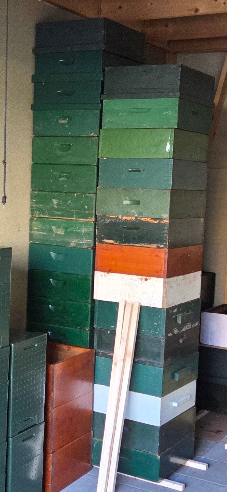 30x Simplex / Spaarkast 10-raams honingkamers leeg, Dieren en Toebehoren, Insecten en Spinnen