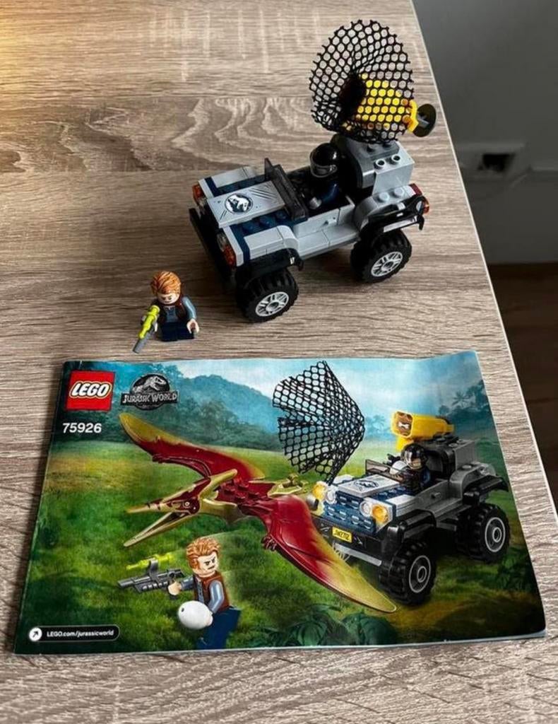 Lego Jurassic World Achtervolging van Pteranodon(75926), Ophalen of Verzenden, Zo goed als nieuw