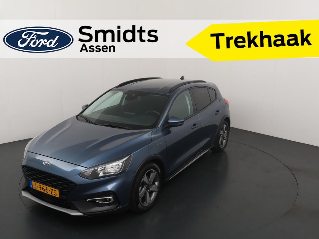 Ford Focus EcoBoost Hybrid 125pk Active | Trekhaak | Camera, Gebruikt, Blauw, Origineel Nederlands, Handgeschakeld