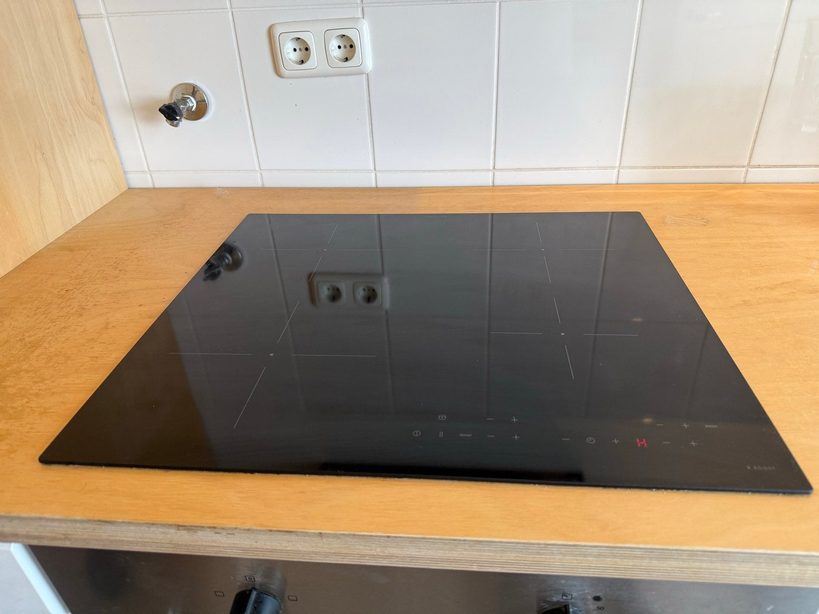 Ikea Matmässig inductiekookplaat (zonder snoer), Ophalen, Gebruikt, 4 kookzones, Inbouw