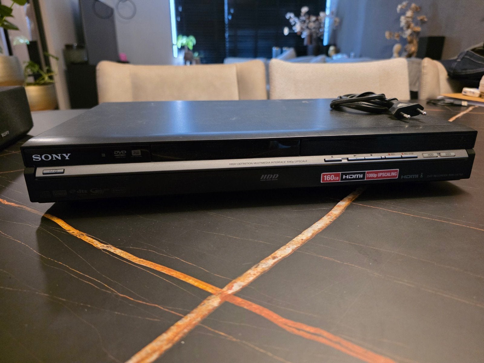 Sony HD Multimedia interface - RDR-HX750, Ophalen, Gebruikt, Dvd-recorder, Sony