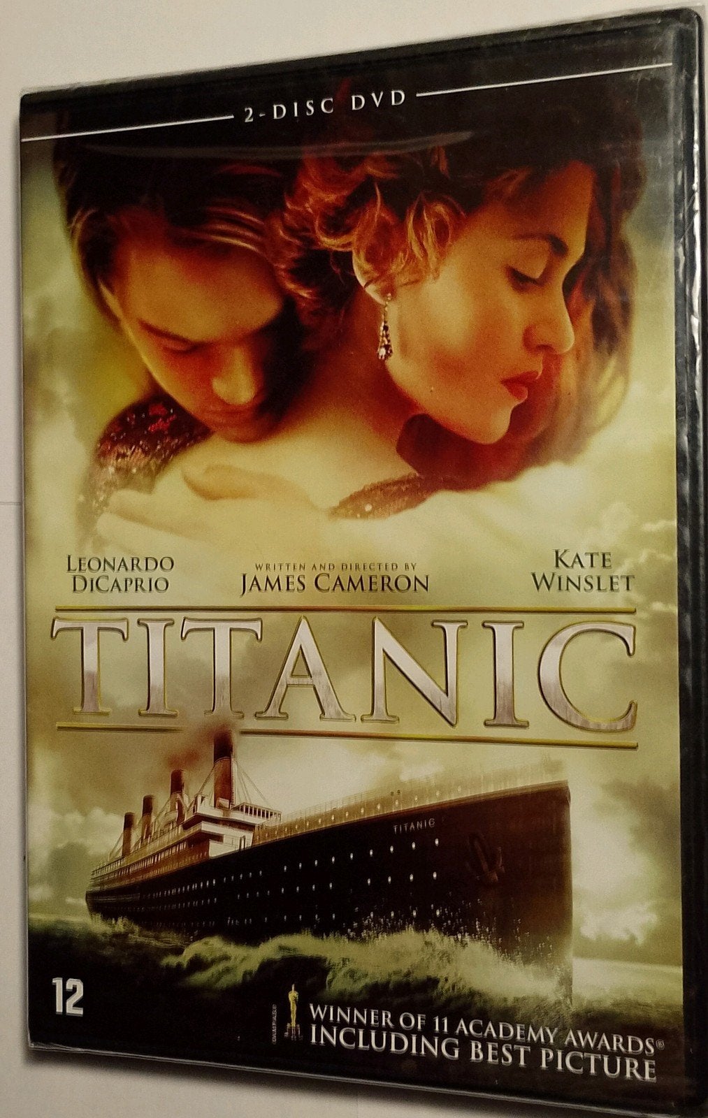 Titanic NIEUW 2- DVD / Romantisch drama met extra's, Nederlands, Inclusief doosje, Nieuw in verpakking, Vanaf 12 jaar